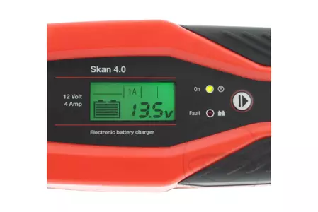 JMP Skan 4.0 Chargeur de batterie 12V 1-4A avec prise UK-3