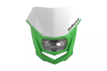 Polisport Halo lampe de carénage avant blanc et vert - 8657400041