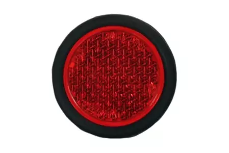 Reflector redondo rojo 65 mm M5 - 420105
