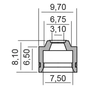 Уплътнение на клапаните Aprilia Leonardo 125cc Rotax RMS 10 066 9230 - RMS 10 066 9230