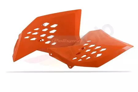 Комплект капачки на радиатора Polisport оранжеви-2