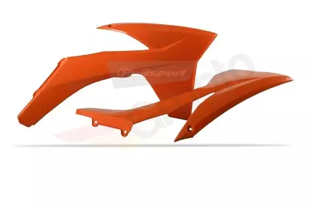 Комплект капачки на радиатора Polisport оранжеви-2
