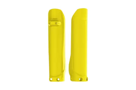 "Polisport Husqvarna" geltonos spalvos priekinių amortizatorių dangteliai - 8398900004