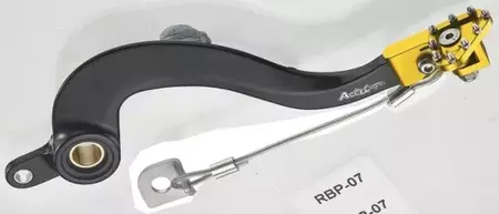 Dźwignia hamulca nożnego Accel Suzuki RM-Z 250 czarno złota