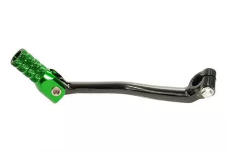 Dźwignia zmiany biegów aluminiowa Accel Kawasaki KX-F 450 czarno-zielony-1