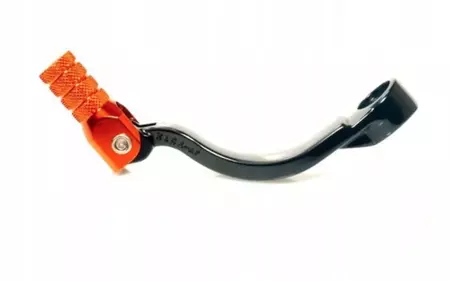 Aluminium versnellingspook Accel zwart/oranje - SCL750353OR