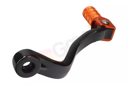 Aluminium versnellingspook Accel zwart/oranje-3