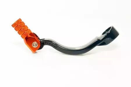 Levier de vitesse en aluminium Accel noir/orange - SCL751253OR