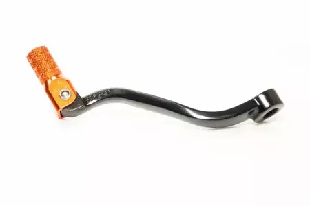 Levier de vitesse en aluminium Accel noir/orange - SCL751353OR