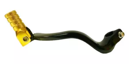 Maneta de schimbare a vitezelor Accel din aluminiu Suzuki RM 125 negru/auriu - SCL730153G