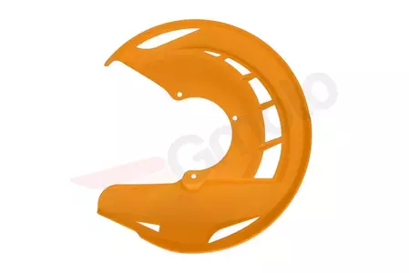 Pokrov zavornega diska brez držala oranžne barve-2