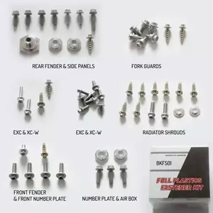 Verkleidungsschrauben Schraubensatz für Verkleidungen Accel KTM SX EXC