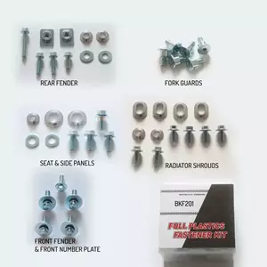 Set de șuruburi din plastic Accel Yamaha YZ 125 250 - BKF201