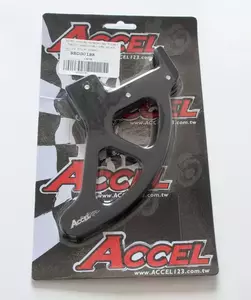 Galinio stabdžių disko aliuminio dangtelis "Accel" juodas - RBDG01BK