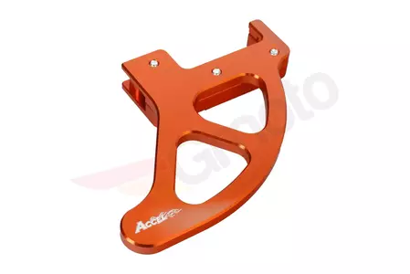 Bakre bromsskivhölje aluminium Accel orange - RBDG01OR