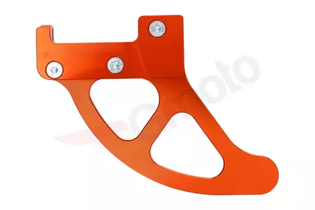 Bageste bremseskiveafdækning i aluminium Accel orange-3