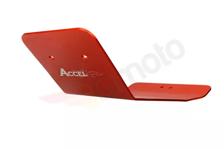 Motorabdeckung Aluminium Accel orange - ESP01OR
