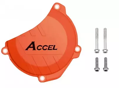 Osłona pokrywy sprzęgła plastikowa Accel pomarańczowy - CCP504OR