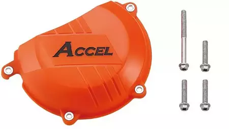 Plástico da tampa da embraiagem Accel laranja - CCP503OR