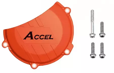 Osłona pokrywy sprzęgła plastikowa Accel pomarańczowy - CCP505OR