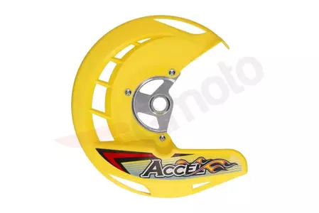 Accel Suzuki žltý kryt predného brzdového kotúča - FDG04YL