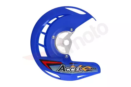 Osłona tarczy hamulcowej przód Accel Yamaha niebieski - FDG06BL