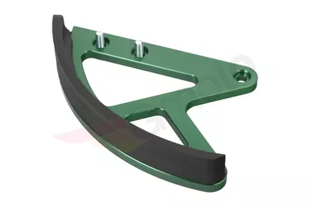 Osłona tarczy hamulcowej tył aluminiowa Accel Kawasaki zielony-2
