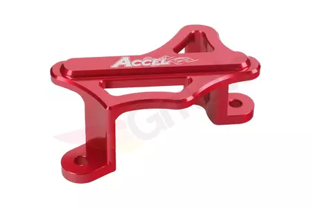 Cobertura da pinça de travão traseira Accel Honda vermelha - RBCG101RD