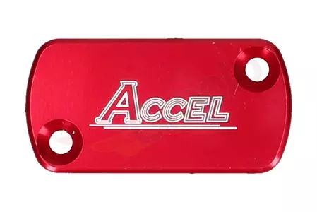 Främre huvudbromscylinderkåpa Accel Honda CR CR-F XR röd - FBC01RD