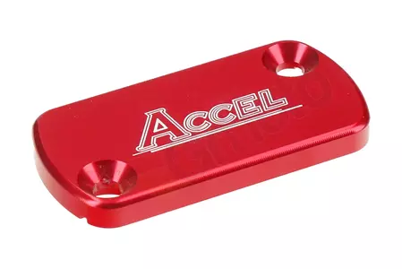 Poklopac glavnog cilindra prednje kočnice Accel Honda CR CR-F XR crveni-2