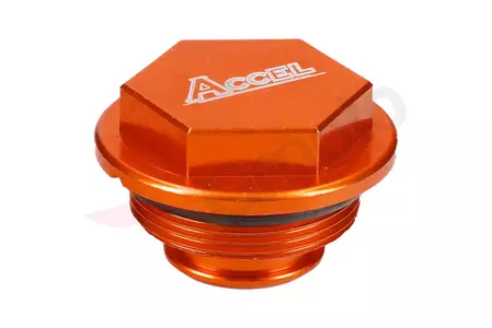 Poklopac glavnog cilindra stražnje kočnice Accel Brembo, narančasti-3