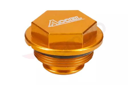 "Accel Brembo" galinio stabdžių pagrindinio cilindro dangtelis auksinis-3
