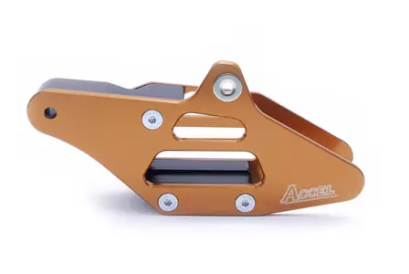 Prowadnica łańcucha komplet aluminiowa Accel pomarańczowy - CG17OR