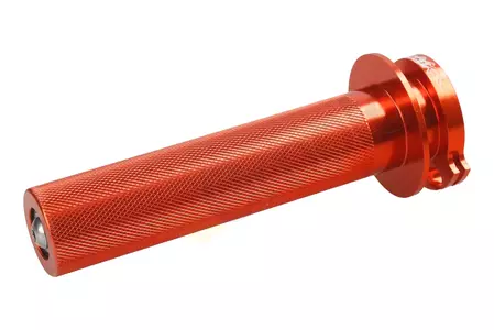 Rouleau de gaz en aluminium avec roulement Accel orange-2