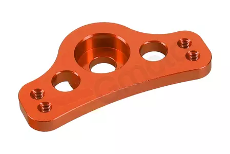 Aluminium houder voor Accel urenteller oranje-2