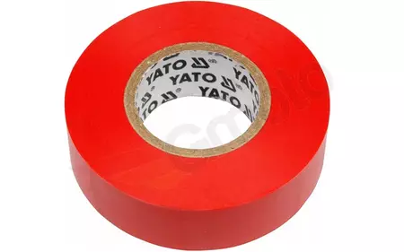 Taśma izolacyjna YATO 19 mm x 20 m czerwona - YT-8166