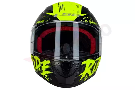 LS2 FF353 RAPID NAUGHTY MATT BLACK H-V YELLOW L capacete integral de motociclista-3