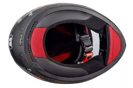 LS2 FF353 RAPID CIRCLE MATT TITAN ORANGE XL capacete integral de motociclista-12