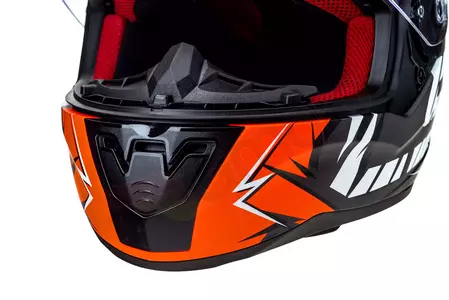 LS2 FF353 RAPID CROMO MATT ORANGE BLUE XXL capacete integral de motociclista-9