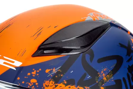 LS2 FF353 RAPID NAUGHTY MATT BLUE ORANGE XXL capacete integral de motociclista-10