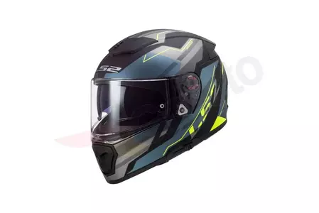 LS2 FF390 BREAKER BETA COBALT MATT H-V YELLOW XS casco integral de moto-1