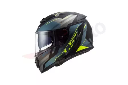 LS2 FF390 BREAKER BETA COBALT MATT H-V YELLOW XS casco integral de moto-2