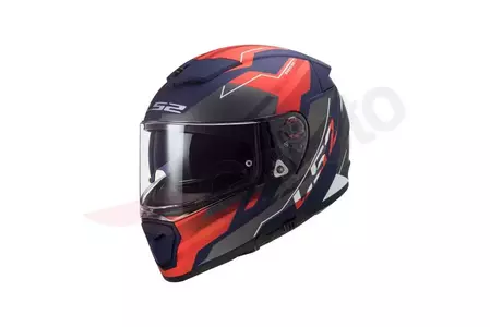 Motociklistička kaciga koja pokriva cijelo lice LS2 FF390 BREAKER BETA MATT RED BLUE L-1