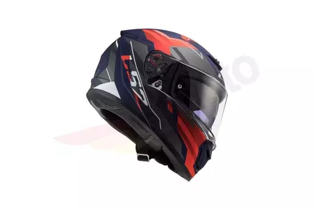 Motociklistička kaciga koja pokriva cijelo lice LS2 FF390 BREAKER BETA MATT RED BLUE L-3