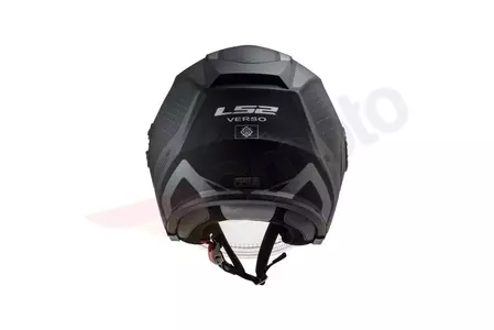 LS2 OF570 VERSO MARKER MATT BLACK TITAN XXXL casco moto open face-4
