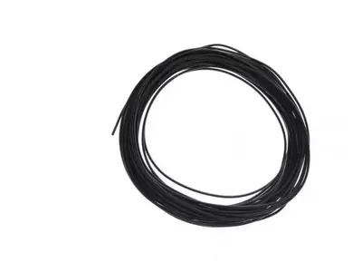 Przewód - kabel instalacji elektrycznej 0,5mm czarny 10 metrów - 228561