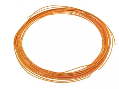 Kabel - elektrisk installationskabel 0,5 mm gul rød 10 meter - 228563