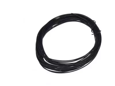 Przewód - kabel instalacji elektrycznej 0,75mm czarny 10 metrów - 228571