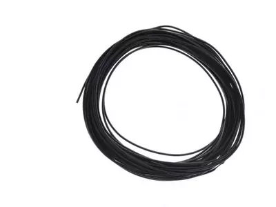Kabel - elektrisk installationskabel 0,75 mm sortbrun 10 meter - 228579
