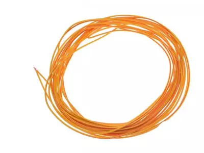 Кабел - кабел за електрическа инсталация 1,00 мм жълт червен 10 метра - 228583